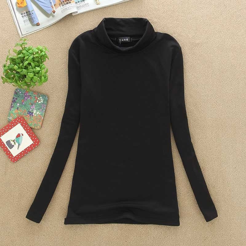 Cozy Turtleneck Top in Soft Fabric for Casual Wear and Layering - Satinni