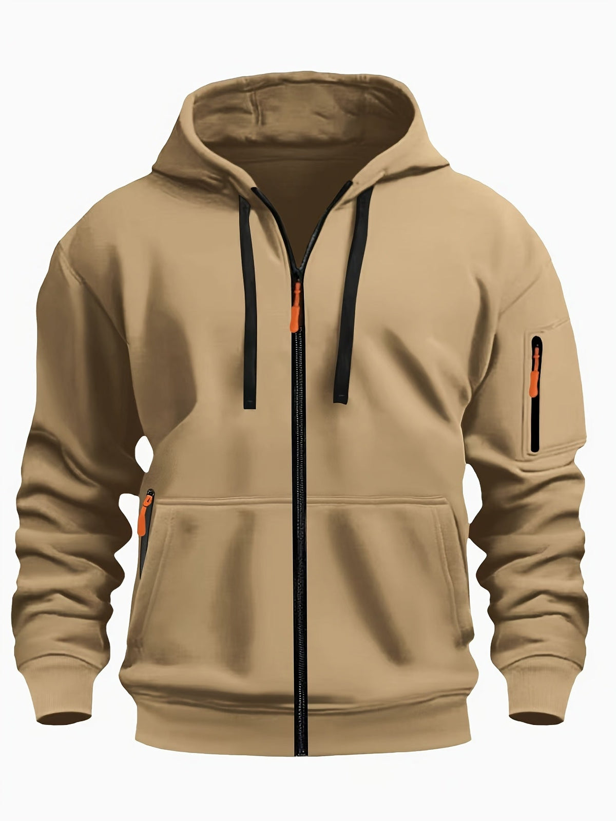 Zip-Up Hoodie for Everyday Wear | Comfortable Cotton Blend | Casual Style