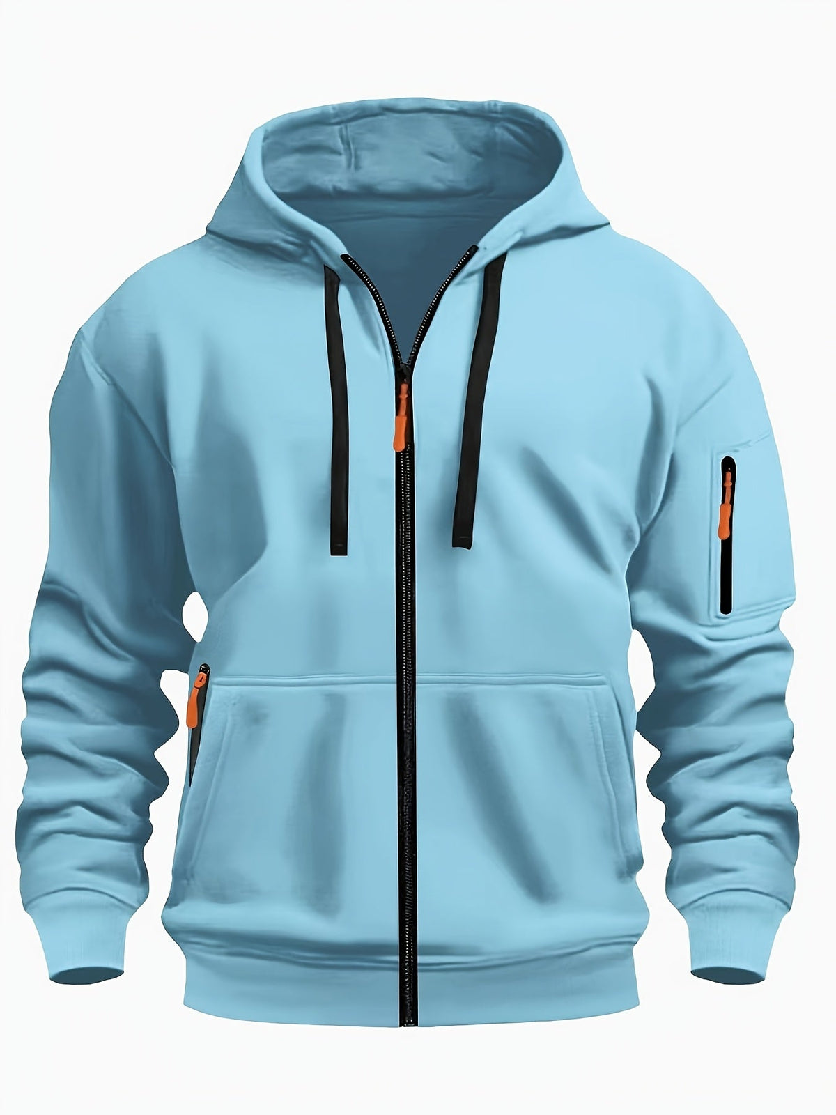 Zip-Up Hoodie for Everyday Wear | Comfortable Cotton Blend | Casual Style