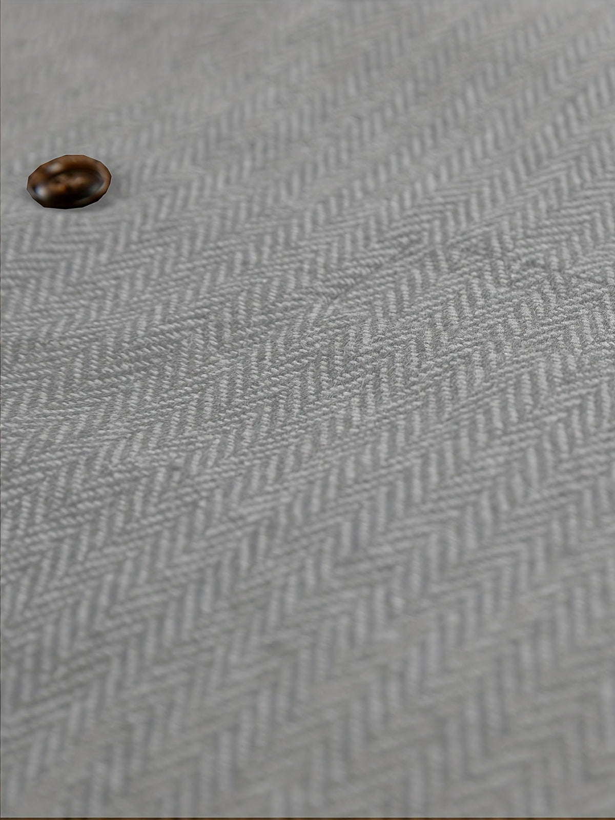 Herringbone Vest for Men | Heritage Style | Warm Wool Blend | Casual Wear