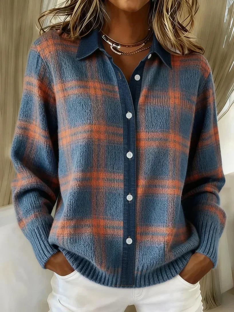 Elegant Cozy Cardigan in Soft Knit for Casual Wear and Layering