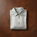 Grey Satin Shirt - Satinni