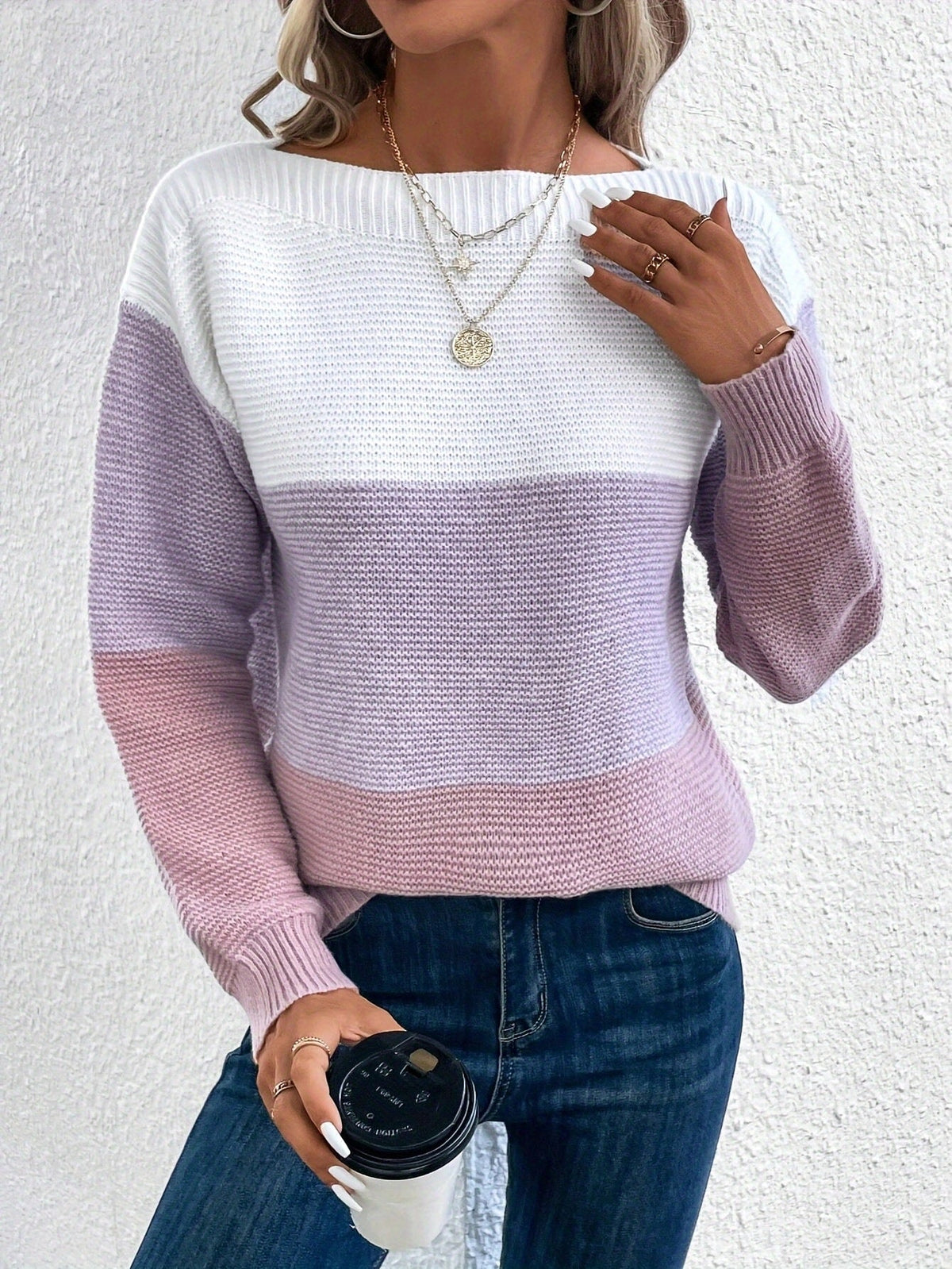 Cozy Knit Sweater | Soft Fabric | Casual Style | Women's Apparel