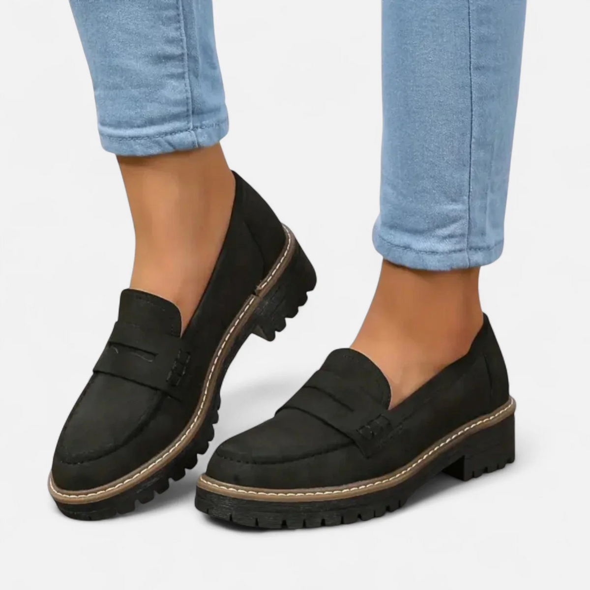 Orthopedic Heeled Loafers for Comfort | Premium Quality | Women's Footwear