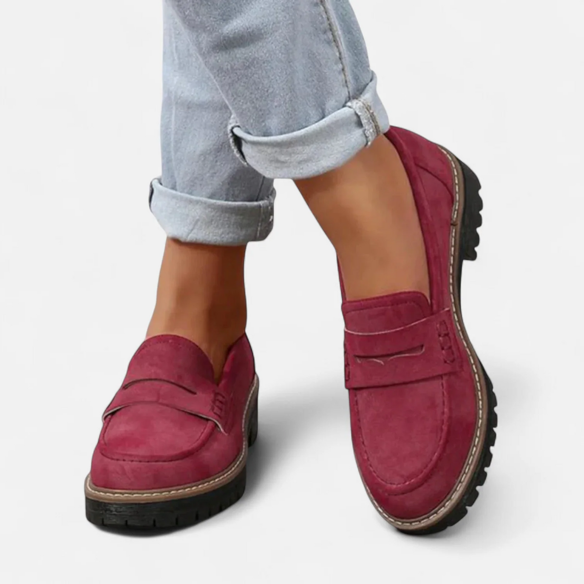 Orthopedic Heeled Loafers for Comfort | Premium Quality | Women's Footwear
