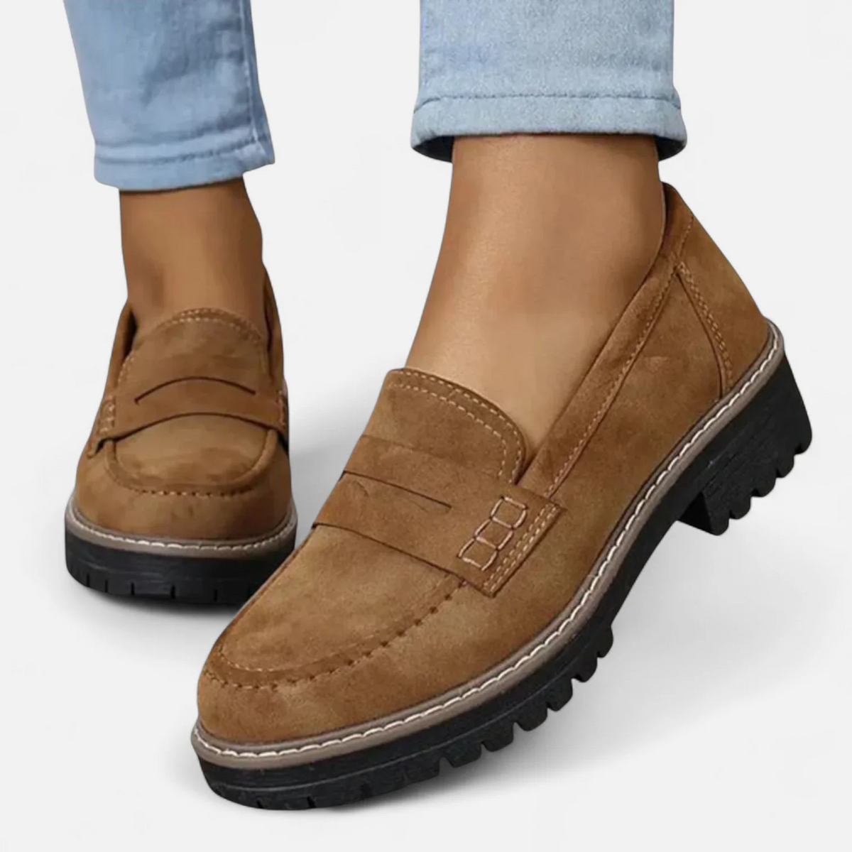 Orthopedic Heeled Loafers for Comfort | Premium Quality | Women's Footwear