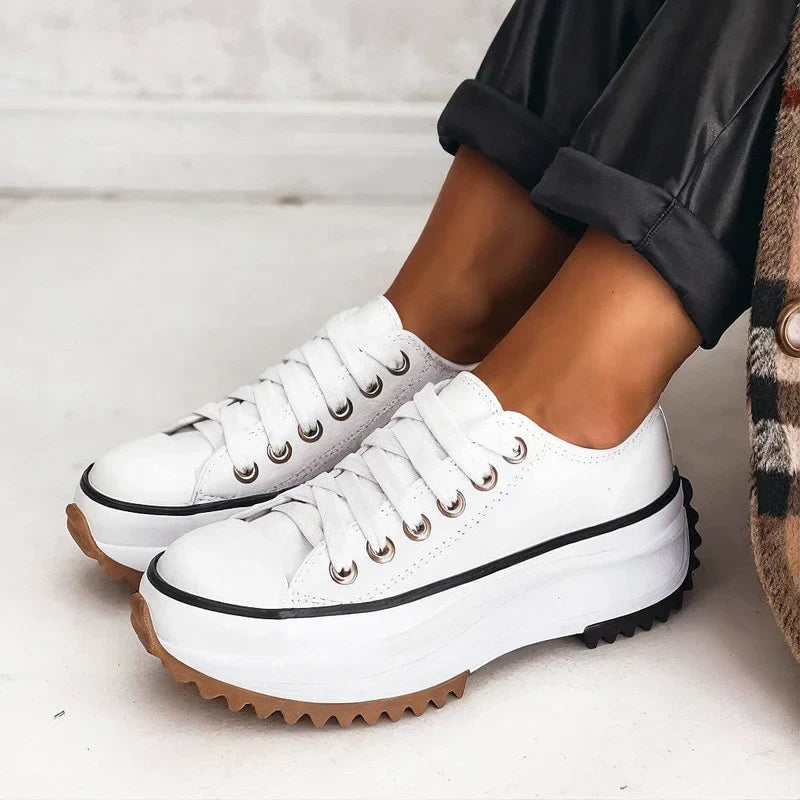 Platform Sneakers for Women - Casual Style, Comfortable Fit, Versatile Design