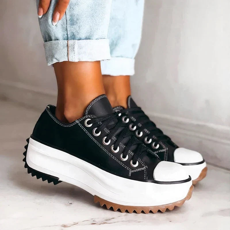 Platform Sneakers for Women - Casual Style, Comfortable Fit, Versatile Design