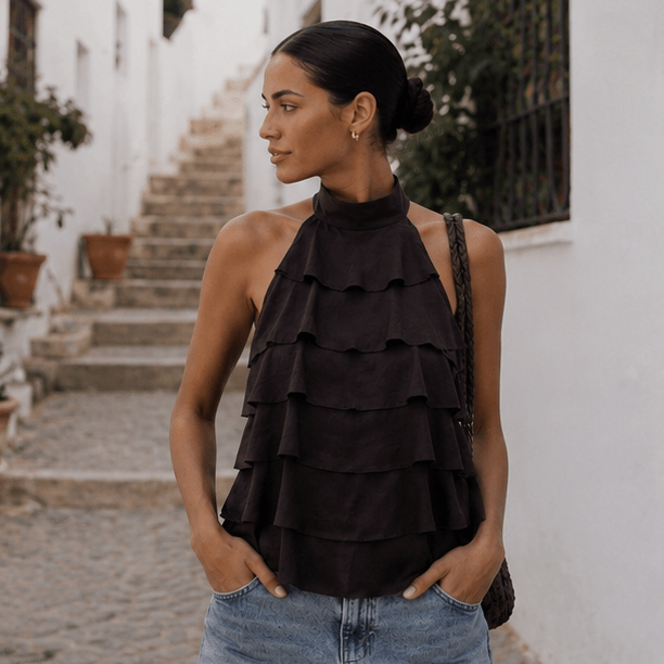 Lightweight Cotton Boho Blouse for Casual Wear and Everyday Style - Satinni