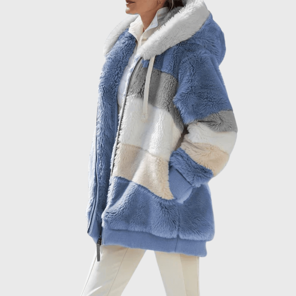 Multicolor Warm Puffer Jacket | Elegant Design for Cold Weather Wear - Satinni