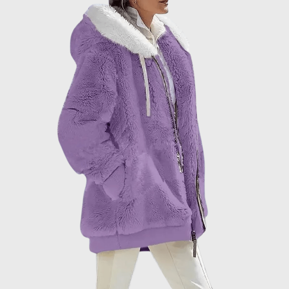Multicolor Warm Puffer Jacket | Elegant Design for Cold Weather Wear - Satinni