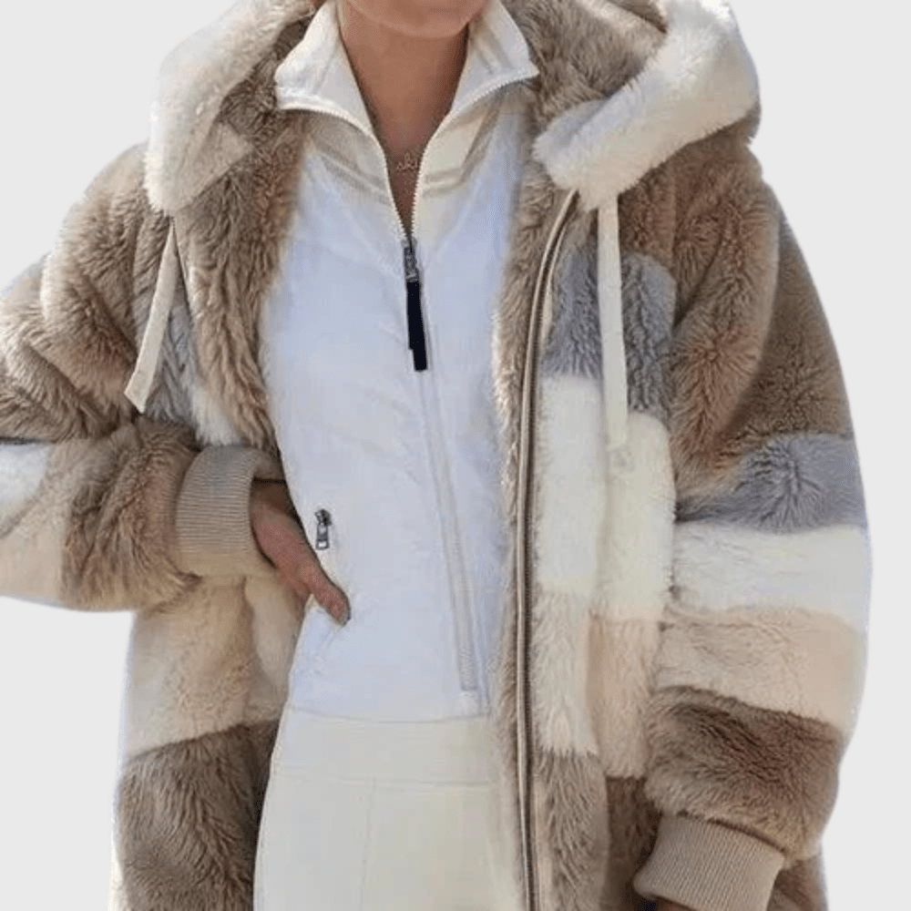 Multicolor Warm Puffer Jacket | Elegant Design for Cold Weather Wear - Satinni
