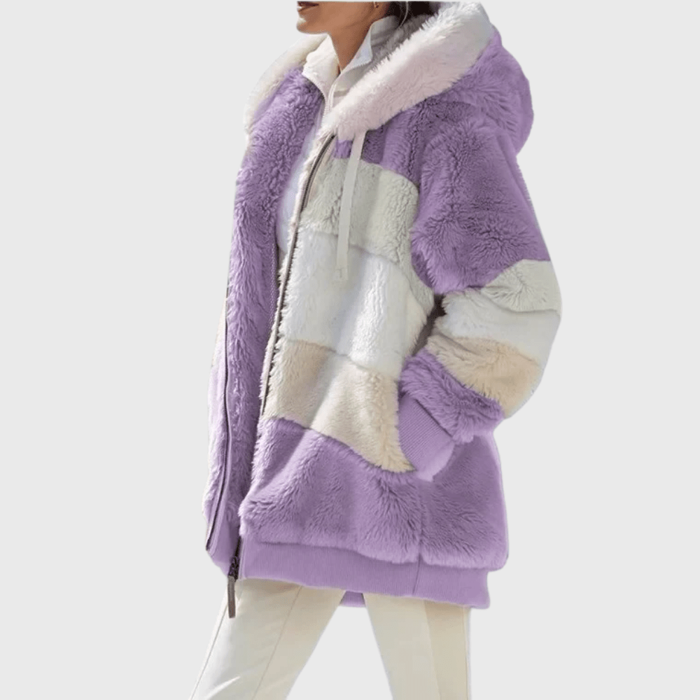 Multicolor Warm Puffer Jacket | Elegant Design for Cold Weather Wear - Satinni