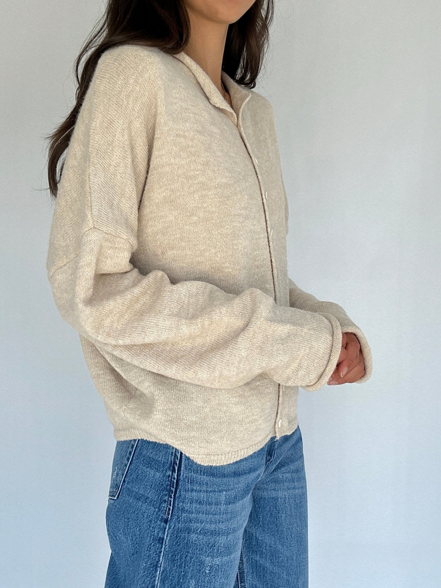 Presley Cardigan Natural – Casual Wear, Everyday Style