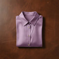Purple Satin Shirt - Satinni