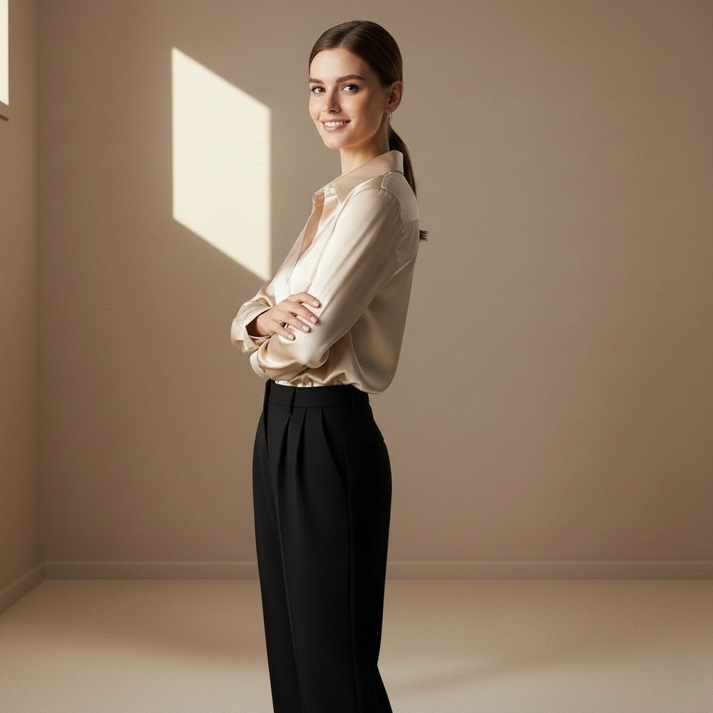 Skin Satin Shirt - Satinni