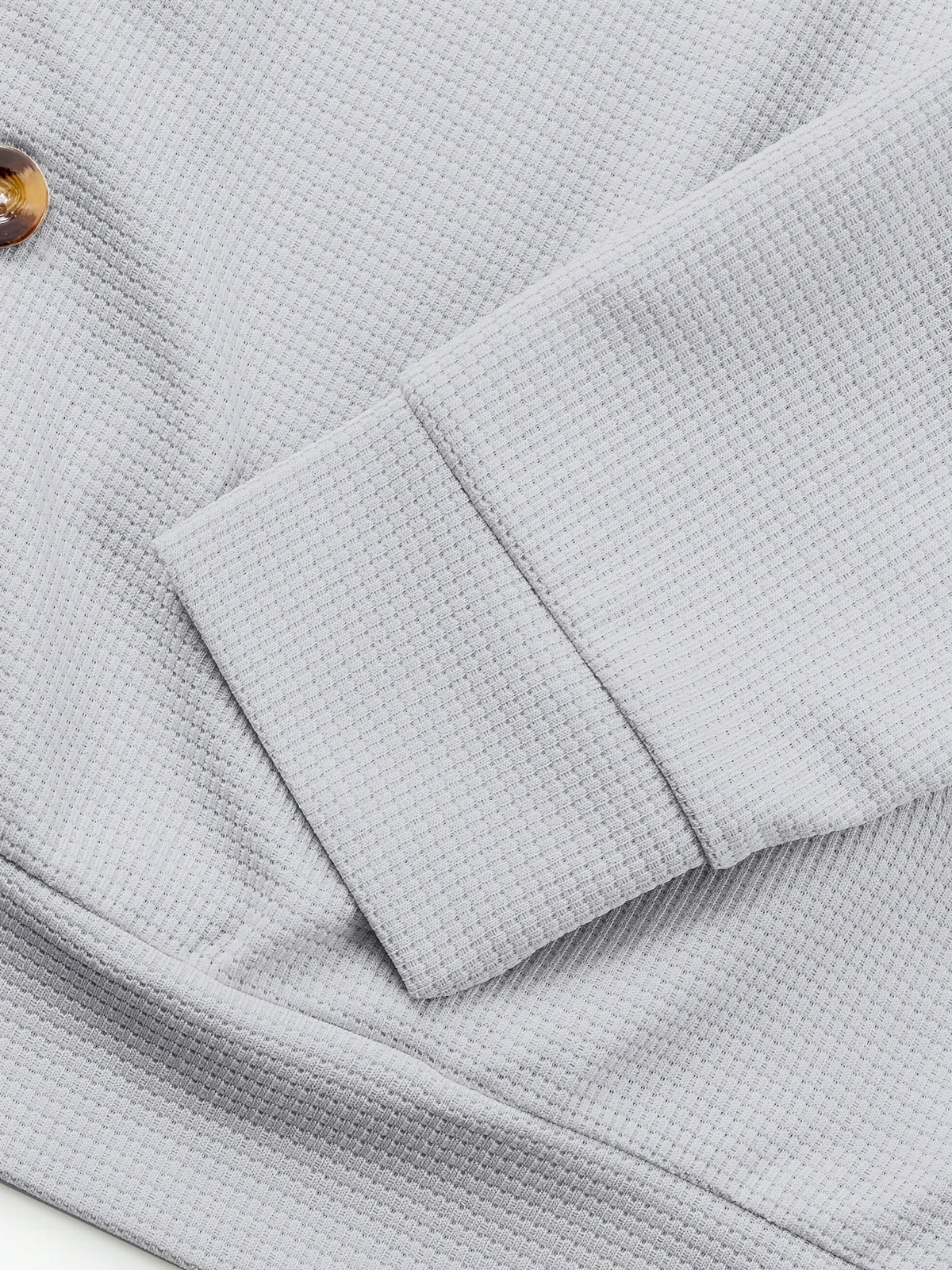 Textured Button-Up Jacket for Men | Casual Wear | Versatile Layering Piece - Satinni
