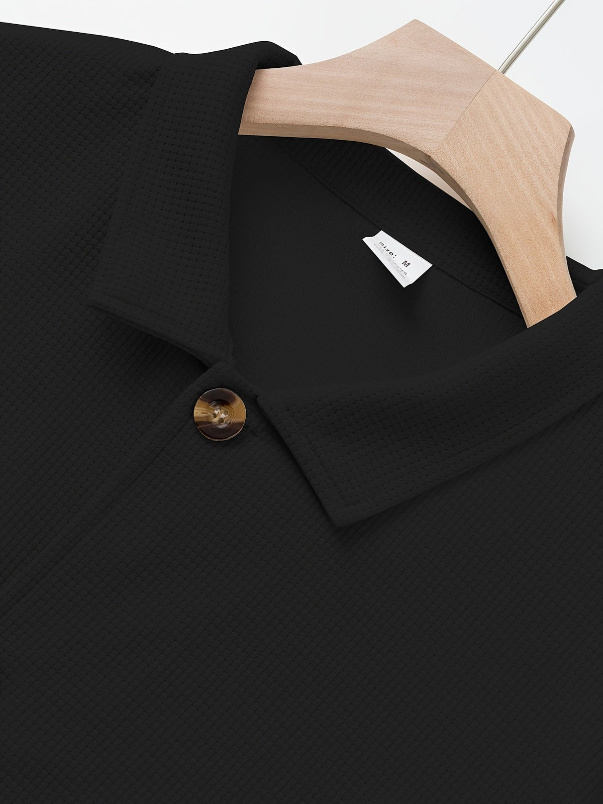 Textured Button-Up Jacket for Men | Casual Wear | Versatile Layering Piece - Satinni