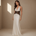 White satin dress - Satinni