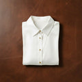 White Satin Shirt - Satinni
