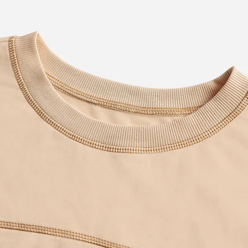 Women's Casual Solid Color Short Sleeve T-Shirt - Comfortable Everyday Wear - Satinni